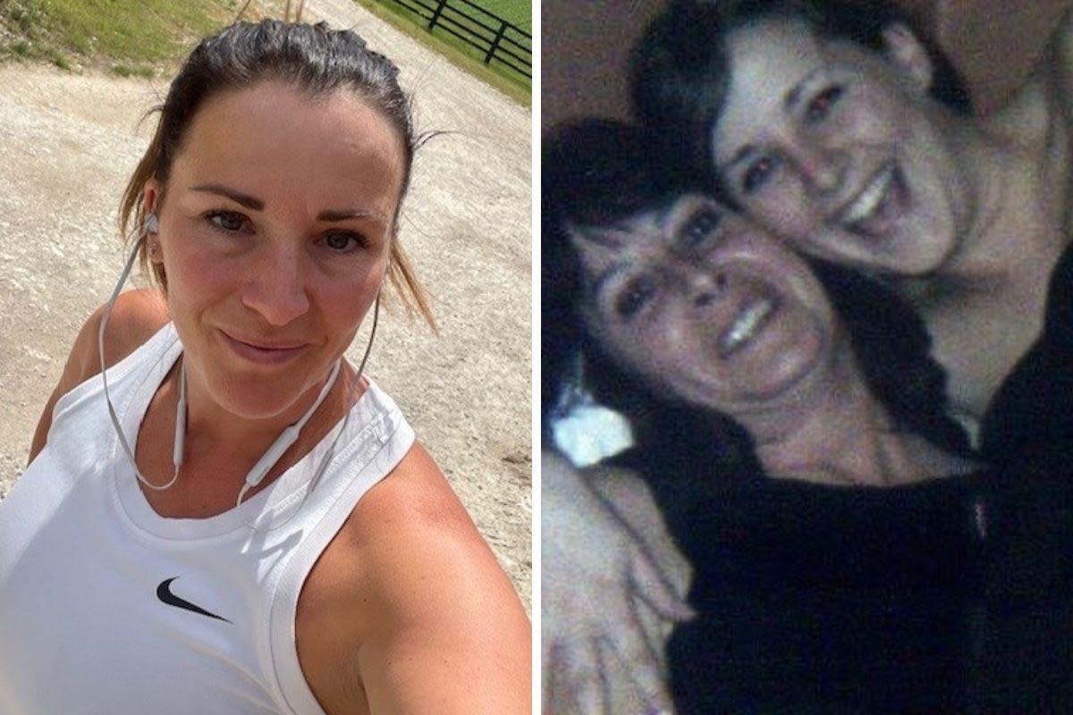 Laura Massheder (left) who will run the Great North Run in memory of her mum Patricia Taylor (right) <i>(Image: Supplied)</i>