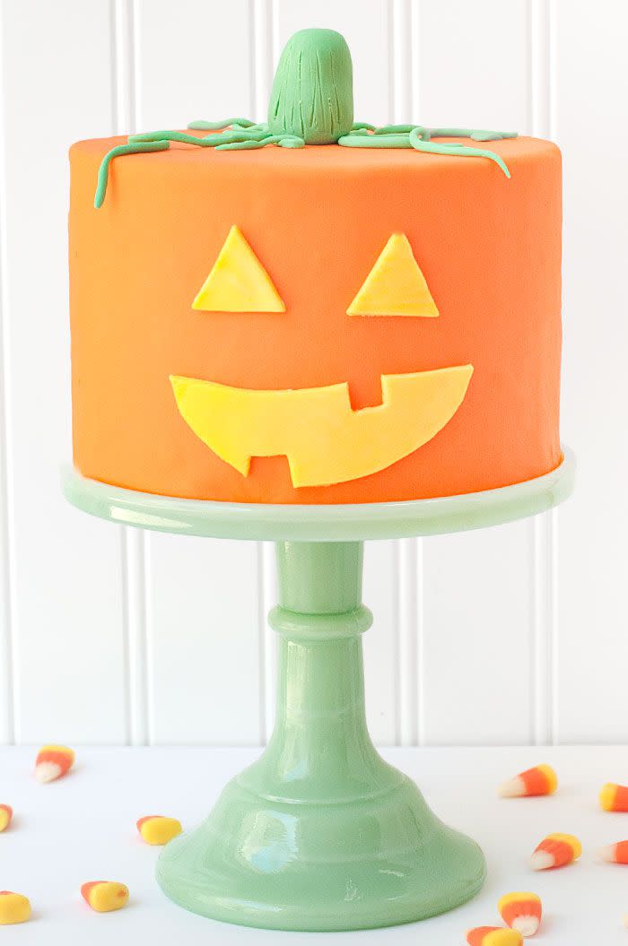 Jack-O-Lantern Cake