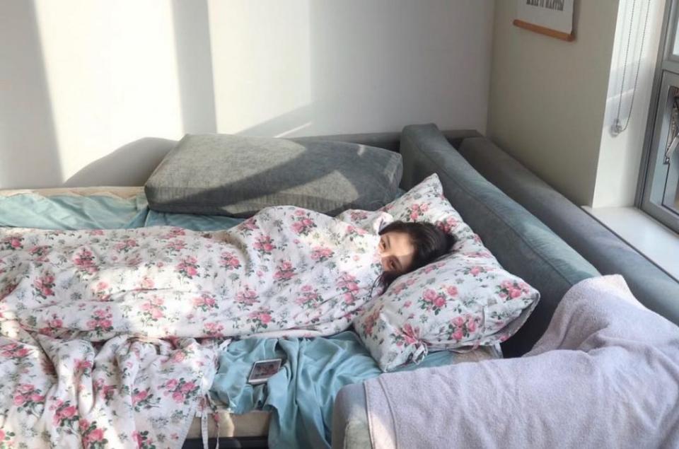 韓素希瘦身保養習慣3: 注重睡眠質素對減肥有很大幫助