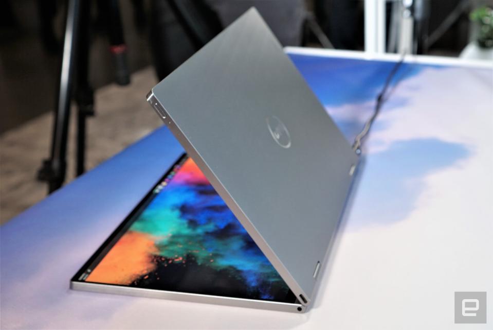 Dell "Concept Duet" dual-screen laptop hands-on at CES 2020