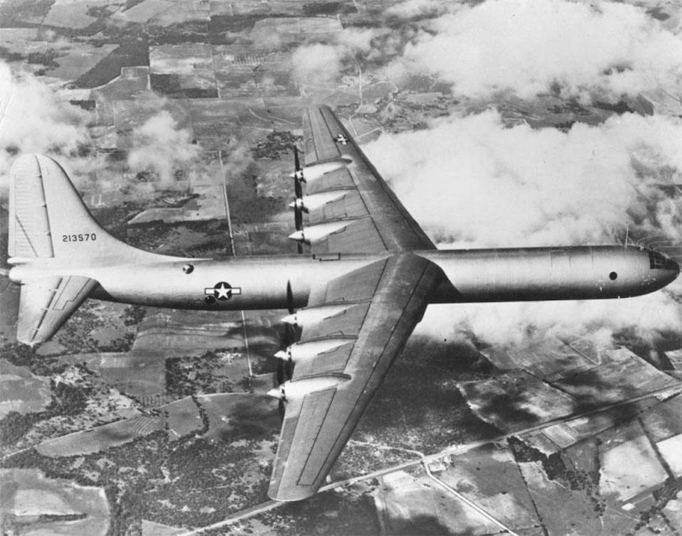 B-36 Peacemaker first flight bomber Air Force