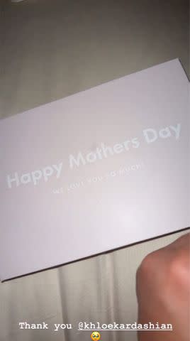 Kim Kardashian Instagram Kim Kardashian's Mother's Day video card