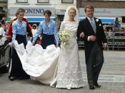 <p>The younger brother of Prince Willem-Alexander, Prince Friso married Mabel in 2004 after renouncing his title of Prince of the Netherlands. The couple had two daughters together but sadly after <a href="https://www.townandcountrymag.com/society/tradition/news/a9155/princess-mabel-child-marriage/" rel="nofollow noopener" target="_blank" data-ylk="slk:a skiing accident in 2012 the Prince passed away;elm:context_link;itc:0;sec:content-canvas" class="link ">a skiing accident in 2012 the Prince passed away</a>. </p>