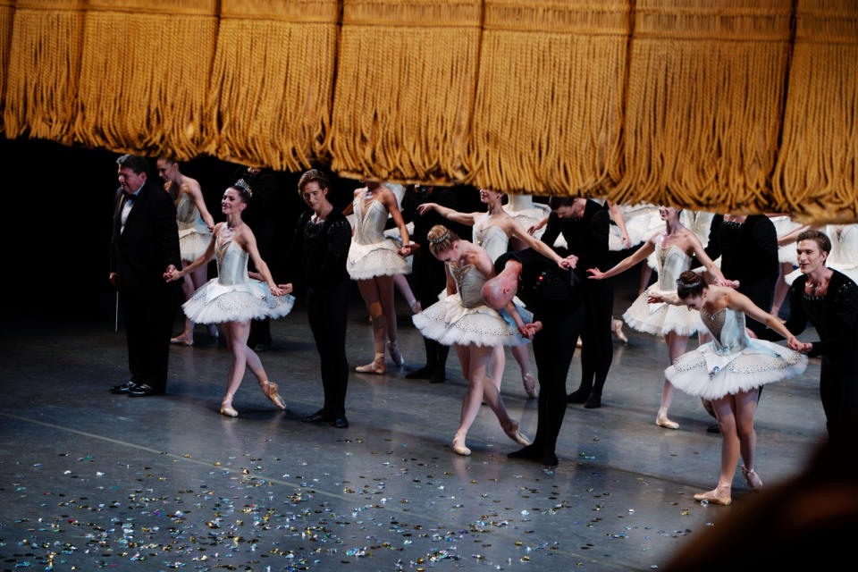 The close of Tuesday’s performance by the New York City Ballet. - Credit: Lexie Moreland/WWD