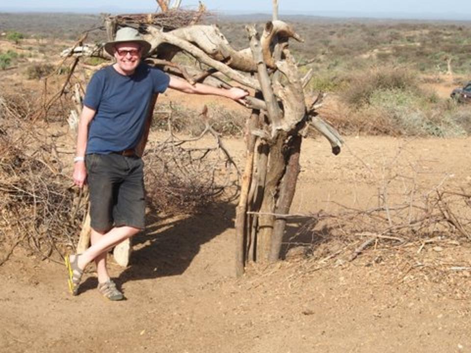 Andrew Laugharne on his travels (Andrew Laugharne)