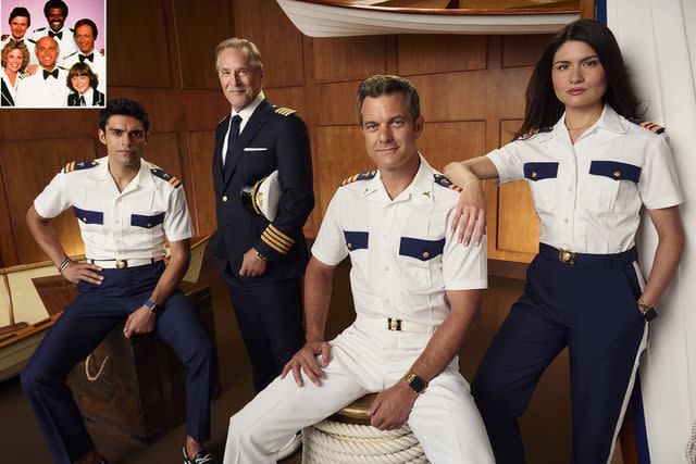 <p>Aaron Spelling/Love Boat/Kobal/Shutterstock; Disney/Pari Dukovic</p> The Love Boat and Sean Teale, Don Johnson, Joshua Jackson and Phillipa Soo on Doctor Odyssey