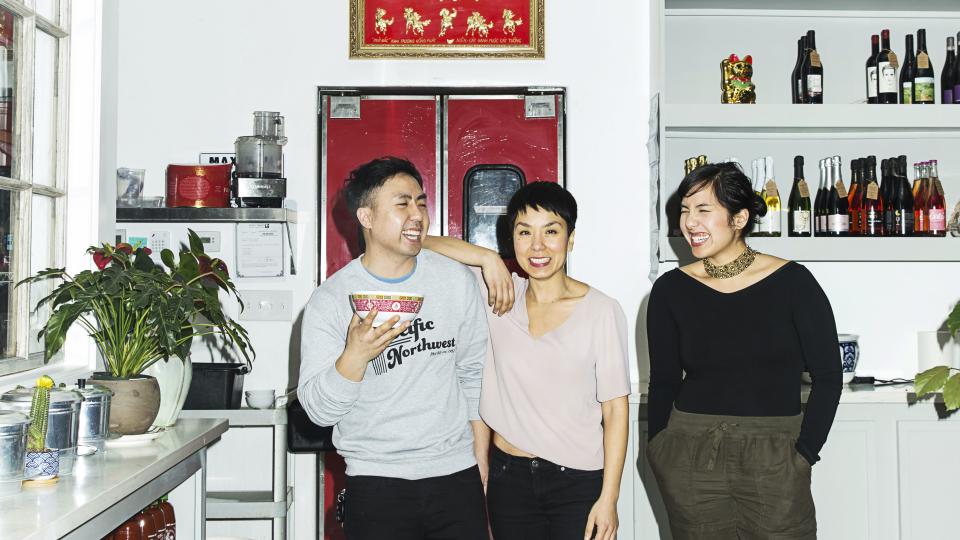 Three siblings are carrying their parents’ legacy into the future with huge bowls of pho and bottles of natural wine at Phở Bắc Súp Shop.