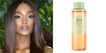 <p>Pixi's Glow tonic has a cult following from skincare experts to celebrities, and one such fan is supermodel, Jourdan Dunn...</p><p>"My toner is the Pixi Glow Tonic. Cult Beauty’s <a href="https://www.cultbeauty.co.uk/" rel="nofollow noopener" target="_blank" data-ylk="slk:blog;elm:context_link;itc:0;sec:content-canvas" class="link ">blog</a> raved about it and <a href="https://www.carolinehirons.com/2012/11/pixi-glow-tonic-p50-dupe.html" rel="nofollow noopener" target="_blank" data-ylk="slk:Caroline Hirons;elm:context_link;itc:0;sec:content-canvas" class="link ">Caroline Hirons</a>' raved about it, so I was like, ‘I’ve got to try it!’ Now I’m hooked! I just love the feeling that it leaves on my skin. It exfoliates as well, so I feel like it’s really doing its job." Jourdan told <em><a href="https://intothegloss.com/2017/10/jourdan-dunn-beauty/" rel="nofollow noopener" target="_blank" data-ylk="slk:IntoTheGloss;elm:context_link;itc:0;sec:content-canvas" class="link ">IntoTheGloss</a>.</em></p><p><em>Pixi Glow Tonic, £18</em></p><p><a class="link " href="https://www.cultbeauty.co.uk/pixi-glow-tonic.html" rel="nofollow noopener" target="_blank" data-ylk="slk:buy now;elm:context_link;itc:0;sec:content-canvas">buy now</a></p>