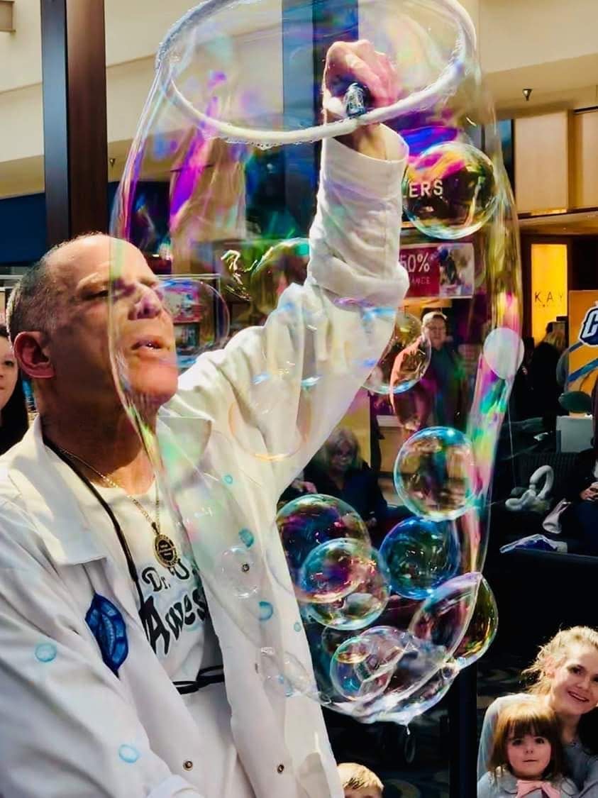 Dr. U.R. Awesome, a bubble artist, will be among the entertainers at Saturday's Stark Pride Festival at Centennial Plaza in downtown Canton. The event is 3 to 10 p.m.