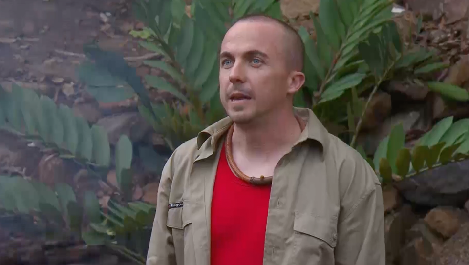 I'm A Celebrity’s Frankie Muniz.