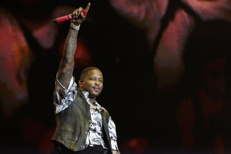 YG (pictured), Tyga and Saweetie will perform across North America on a new co-headlining tour. File Photo by James Atoa/UPI