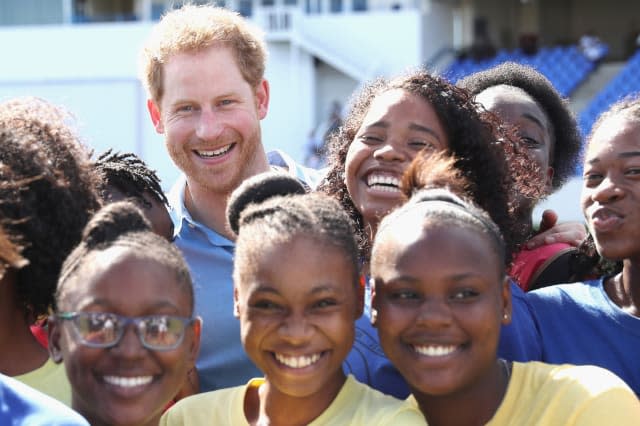 Prince Harry visit to the Caribbean - Day Two