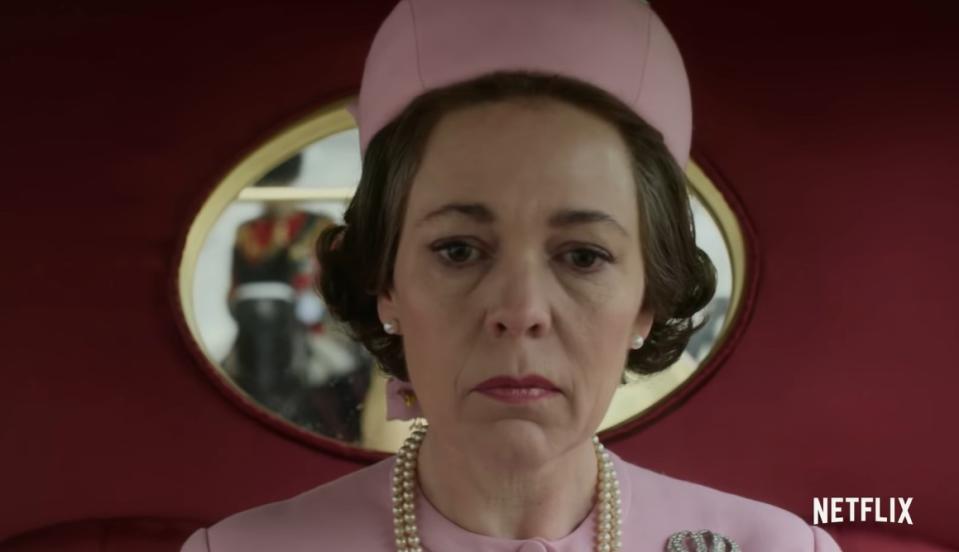 Olivia Colman current plays Elizabeth II in Netflix's award-winning drama The Crown (Netflix)