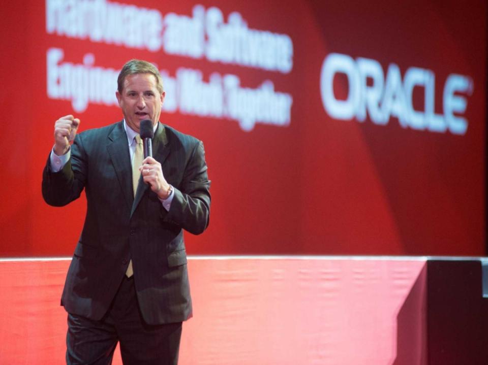 Mark Hurd Oracle