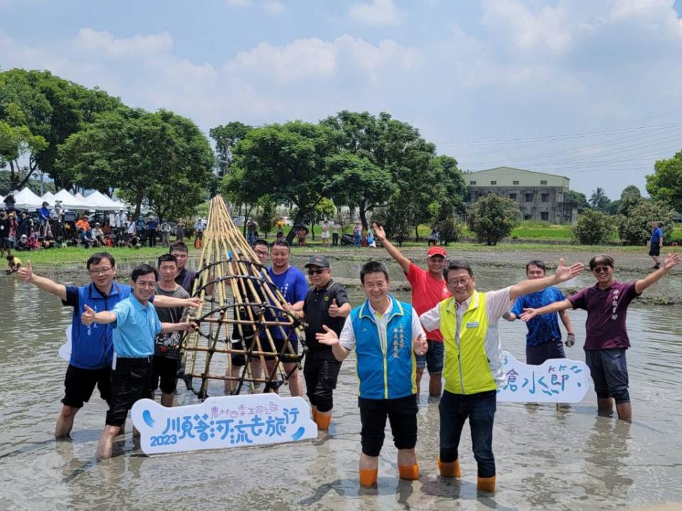 「順著河流去旅行」夏季旅遊行銷記者會，邀請國人夏遊濁水溪沿線特色農村。（記者劉春生攝）