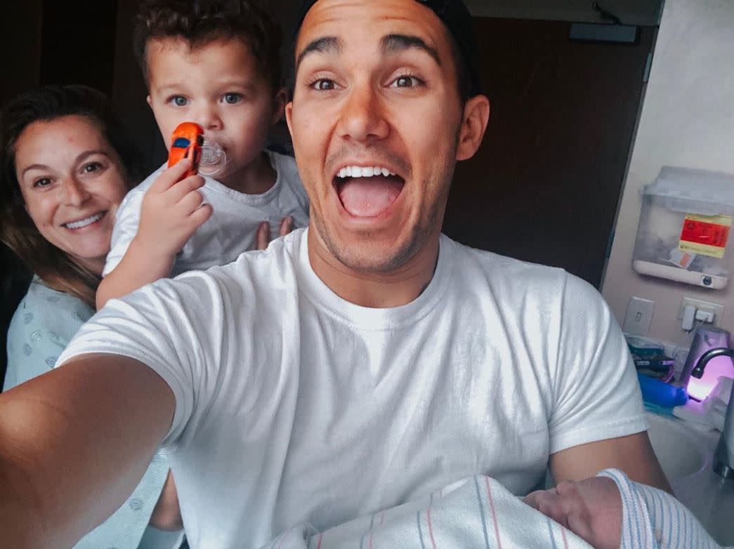 Alexa and Carlos PenaVegas’ have added another bundle of joy to their family! The “Spy Kids” actress and former “Big Time Rush” member welcomed son Kingston James PenaVega on June 30, 2019 and shared the news on July 2 with a selfie featuring mom, dad and big brother Ocean. “It’s official!,” Alexa captioned their smiling group photo on Wednesday. “We are now a family of 4!”