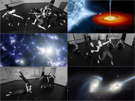 A collage of images from "Song of the Stars."