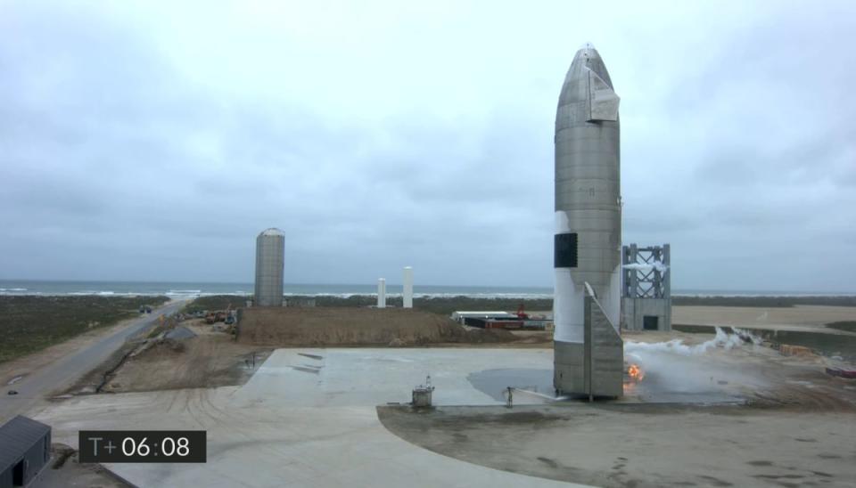 SpaceX Starship SN15 landing