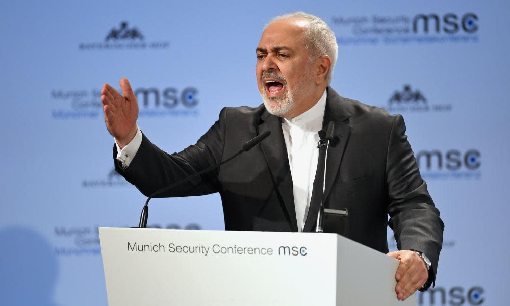 Javad Zarif at the Munich security conference