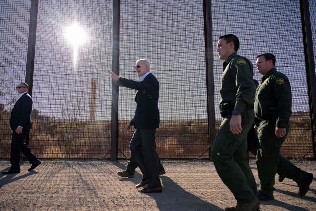 biden admin border - Credit: JIM WATSON/AFP/Getty Images