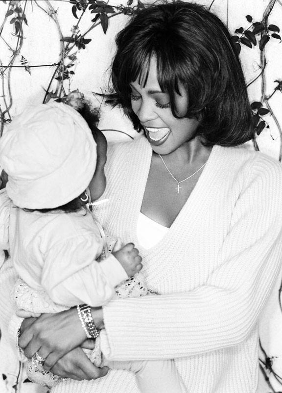 Whitney Houston and Bobbi Kristina. Photo: Facebook