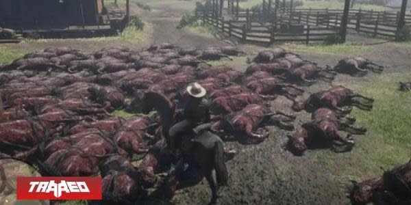 Error en Red Dead Online está creando masacre de caballos calcinados