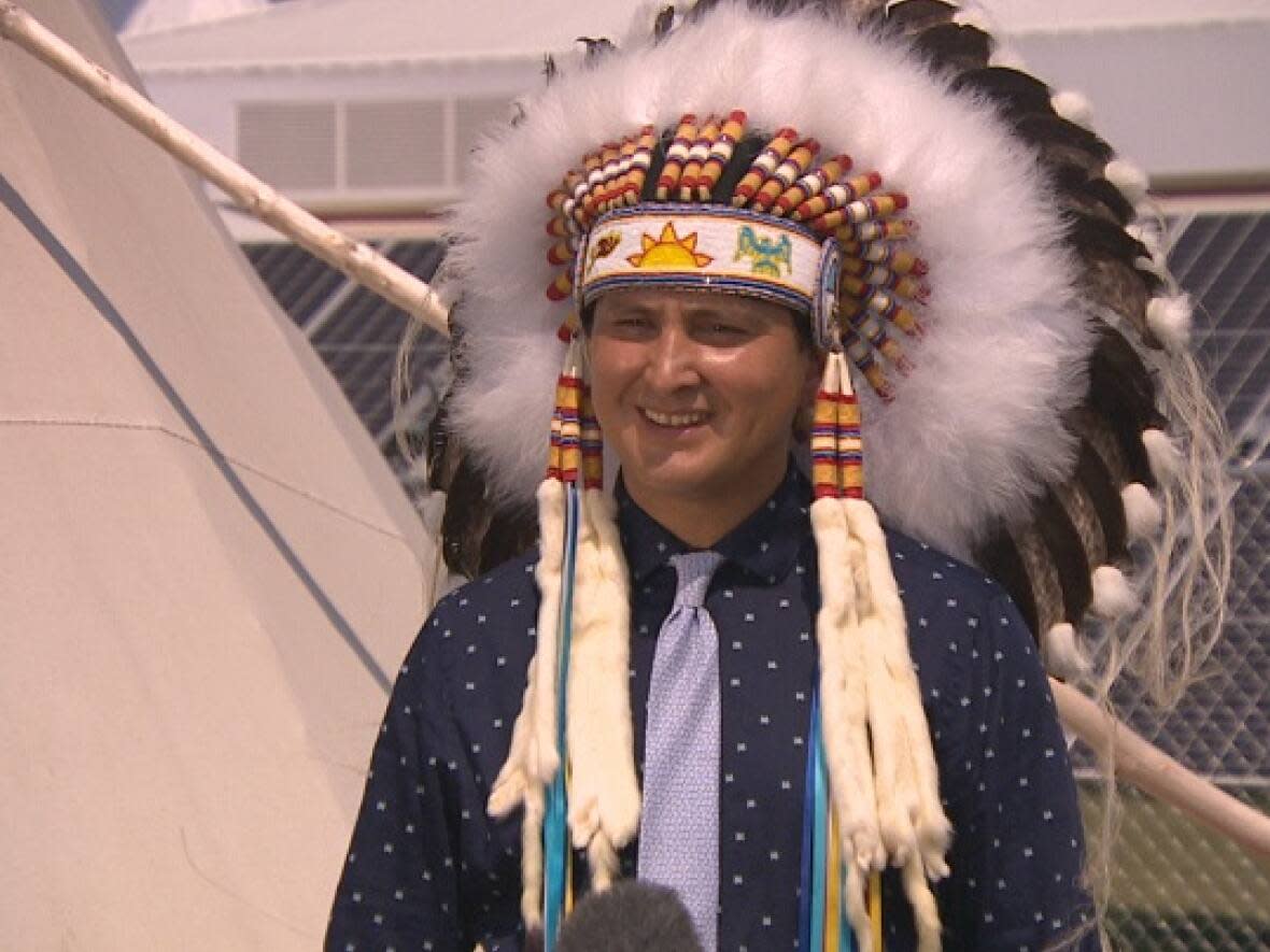 Cadmus Delorme says he will not seek a third term as chief of Cowessess First Nation.  (Richard Agecoutay/CBC - image credit)