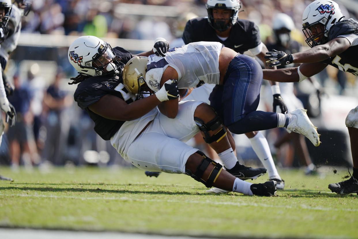 UCF defensive tackle Matthew Alexander saw action in all 14 games last season and will be a valuable part of the team's rotation up front.