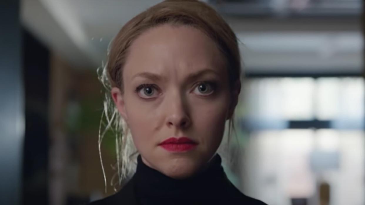  Amanda Seyfried as Elizabeth Hughes in The Dropout. 