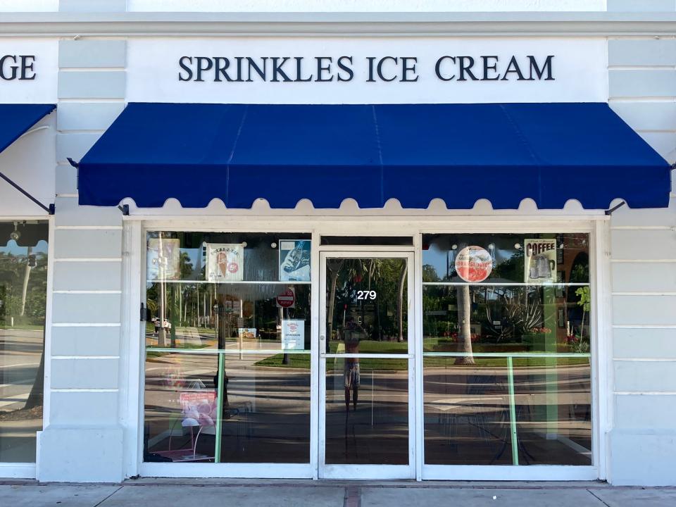 Sprinkles Ice Cream in Palm Beach has been offer sweet treats and more for 40 years and is a great place to cool after a trip down the Lake Trail.