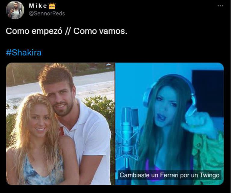 Los memes de la canción de Shakira en el último Music Session de Bizarrap
