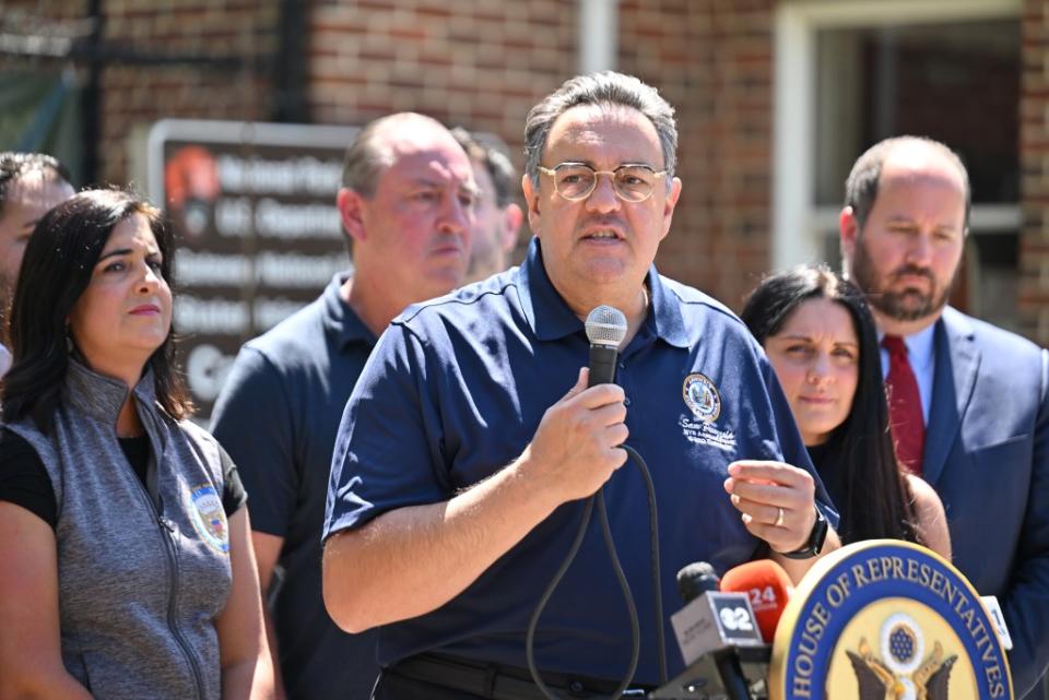 Assemblyman Sam Pirozzolo said that wood-fire oven restrictions target ethnic restaurants. Paul Martinka