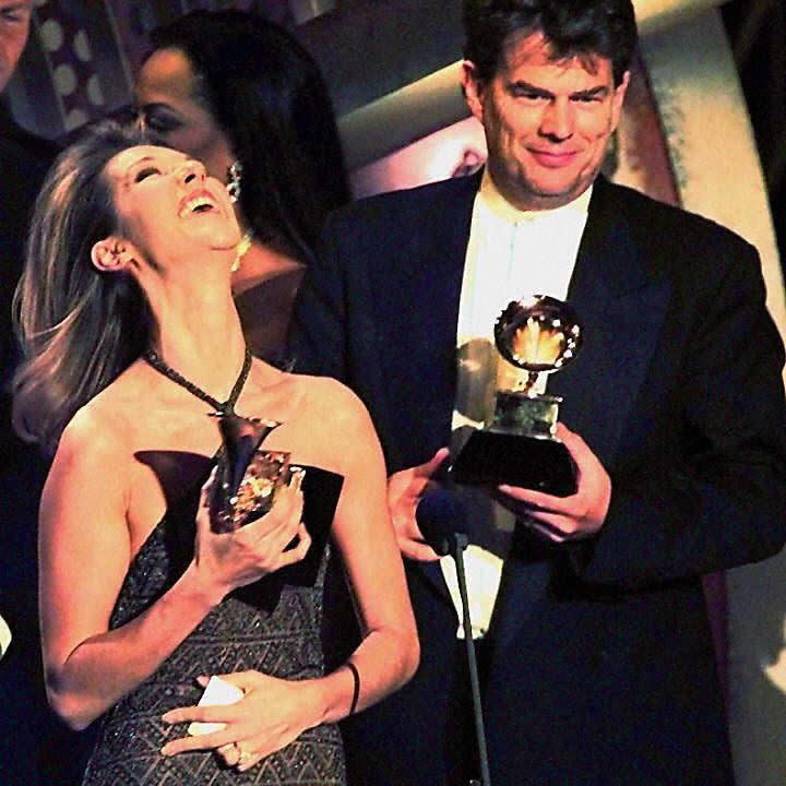 David Foster with Celine Dion in 1997