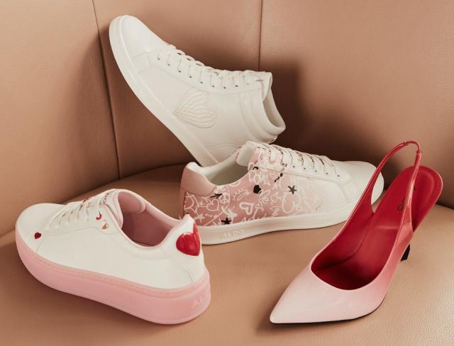 New Valentine's Day Collection Feels the Love Hearts on Pumps, Sneakers and More