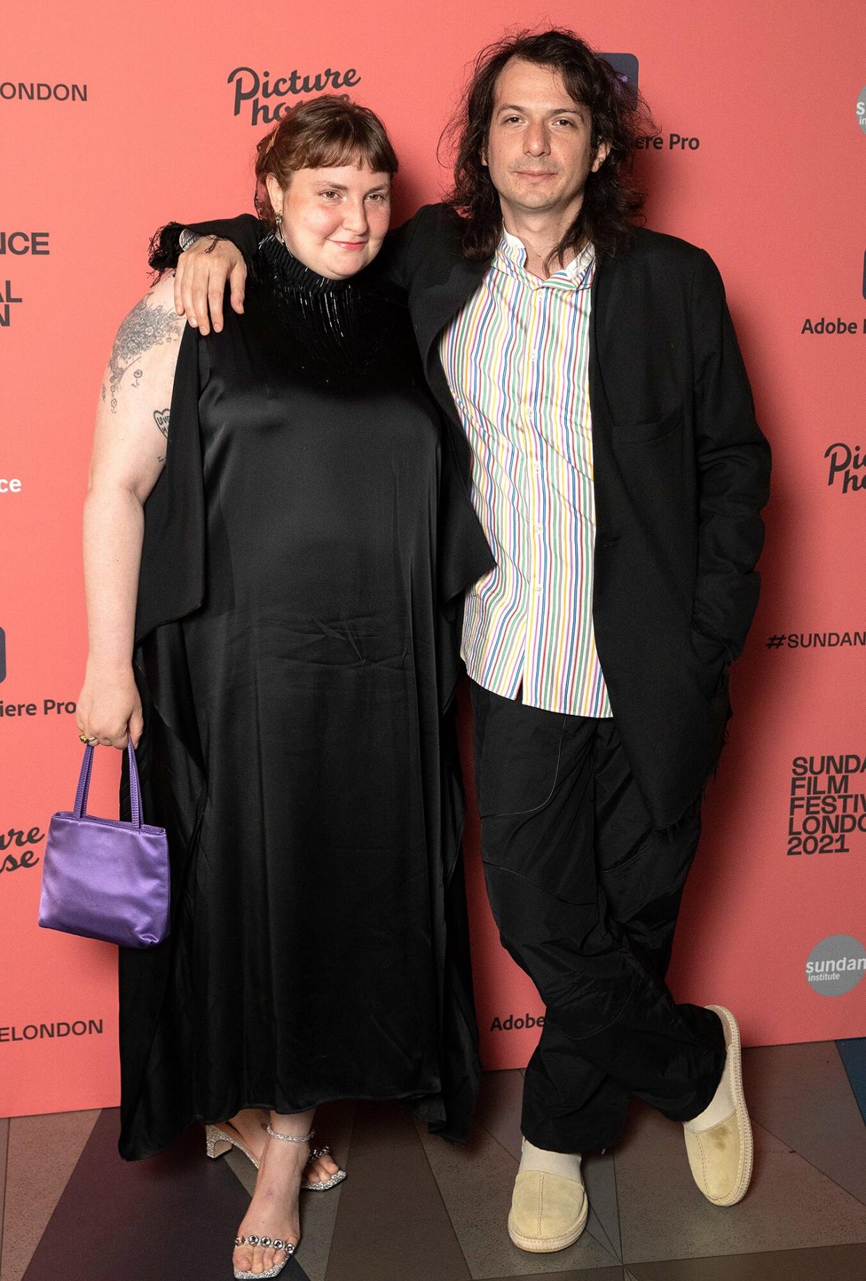 Lena Dunham and Luis Felber