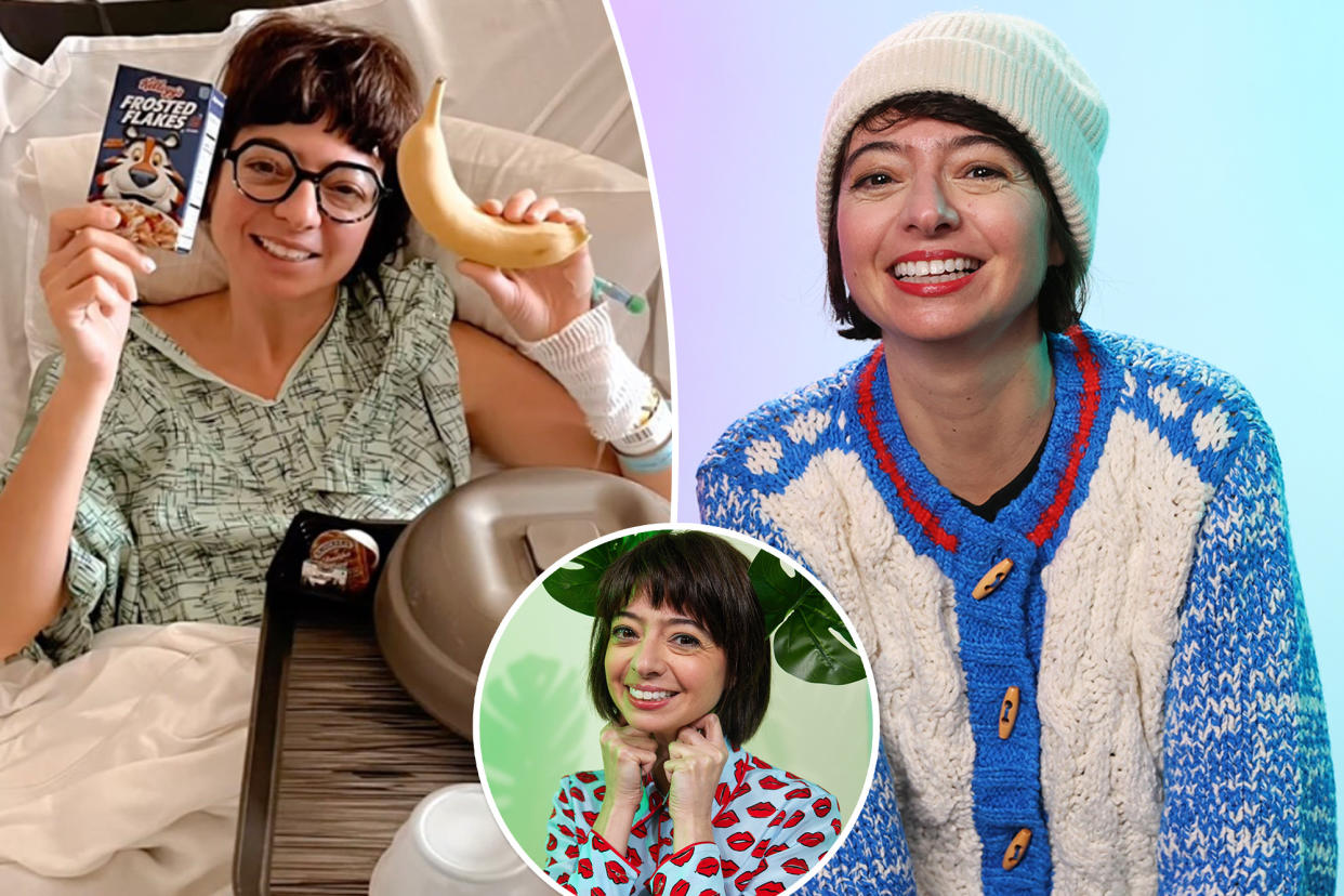 After recovering from lung surgery, Kate Micucci is making her small screen return on "Night Court."