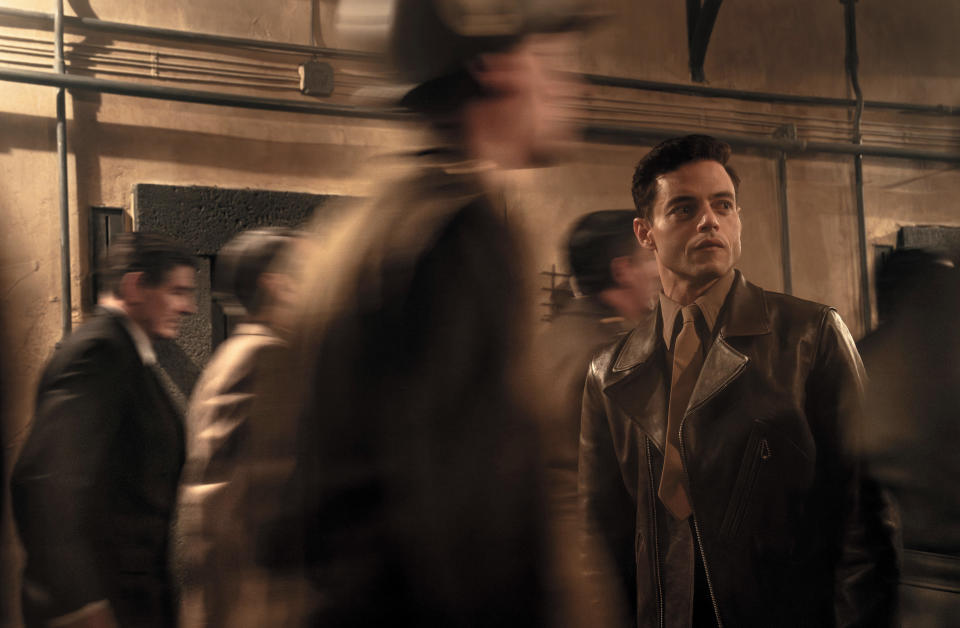 Rami Malek as Douglas Kelley in James Vanderbilt’s <em>Nuremberg</em>.