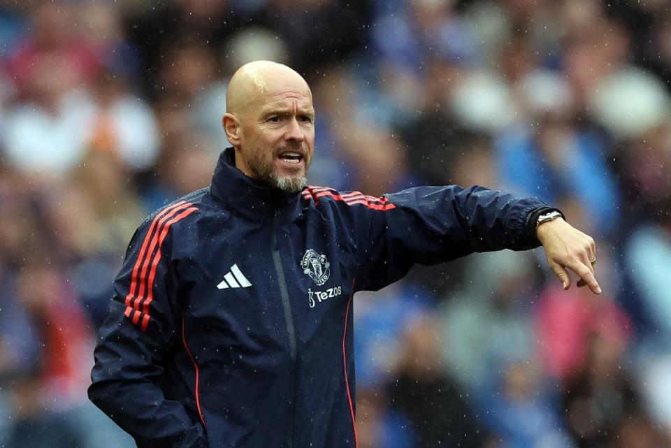 Erik ten Hag isn’t concerned about a lack of a long-term contract at Man United  (Getty Images)