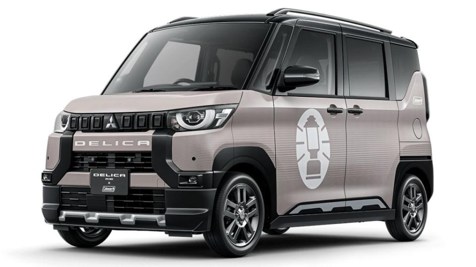 原本僅以概念車之姿亮相的Delica Mini x Coleman特仕車，在日本以成車／概念車的形式正式開賣。(圖片來源/ Mitsubishi)