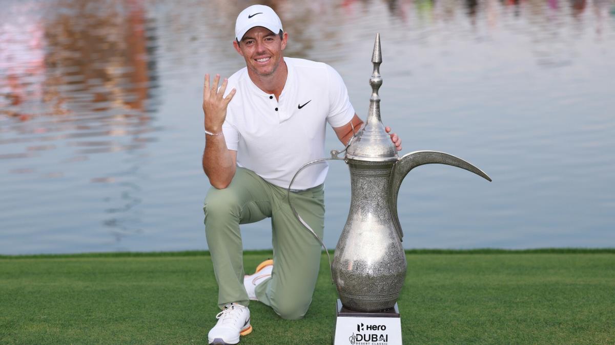 No repeat of last week as McIlroy repeats in Dubai