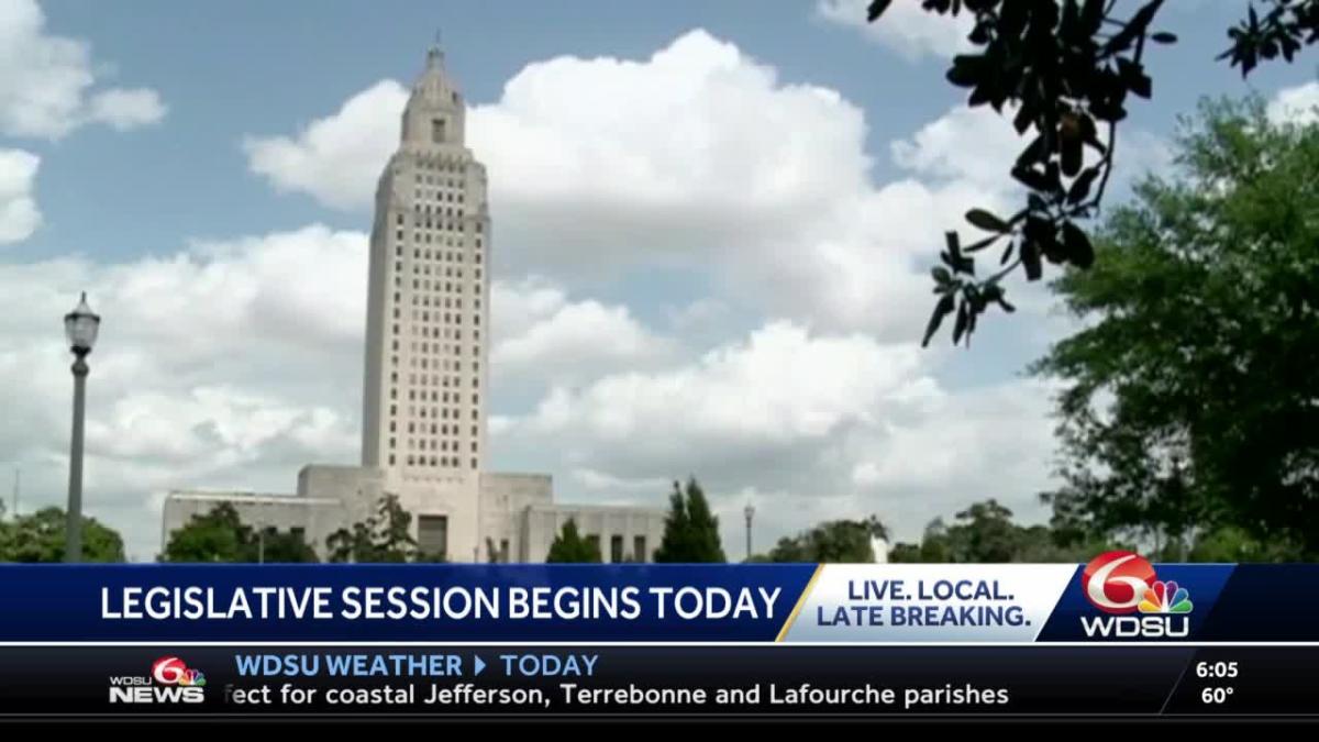 Louisiana legislative session begins today