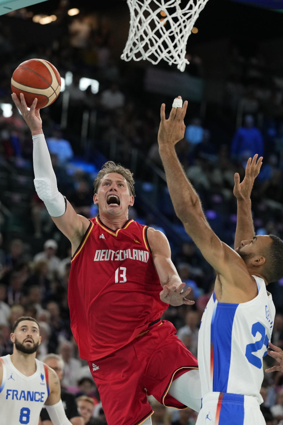 France back in men's basketball gold medal game after win over Germany