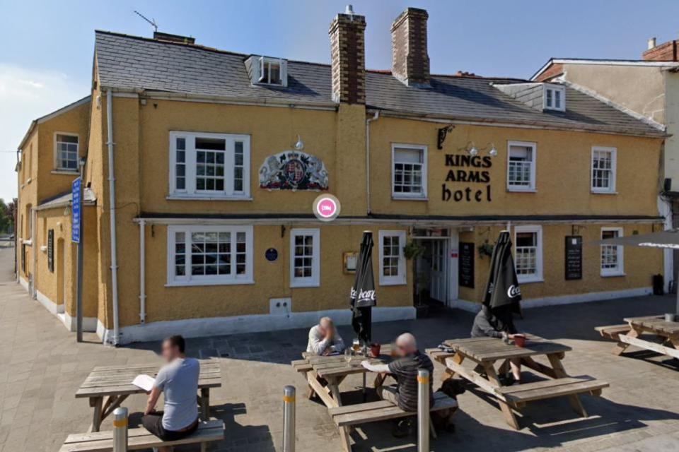 South Wales Argus: The Kings Arms Hotel restaurant
