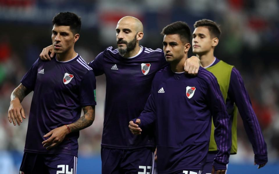 River Plate's players look dejected after defeat - Getty Images Europe