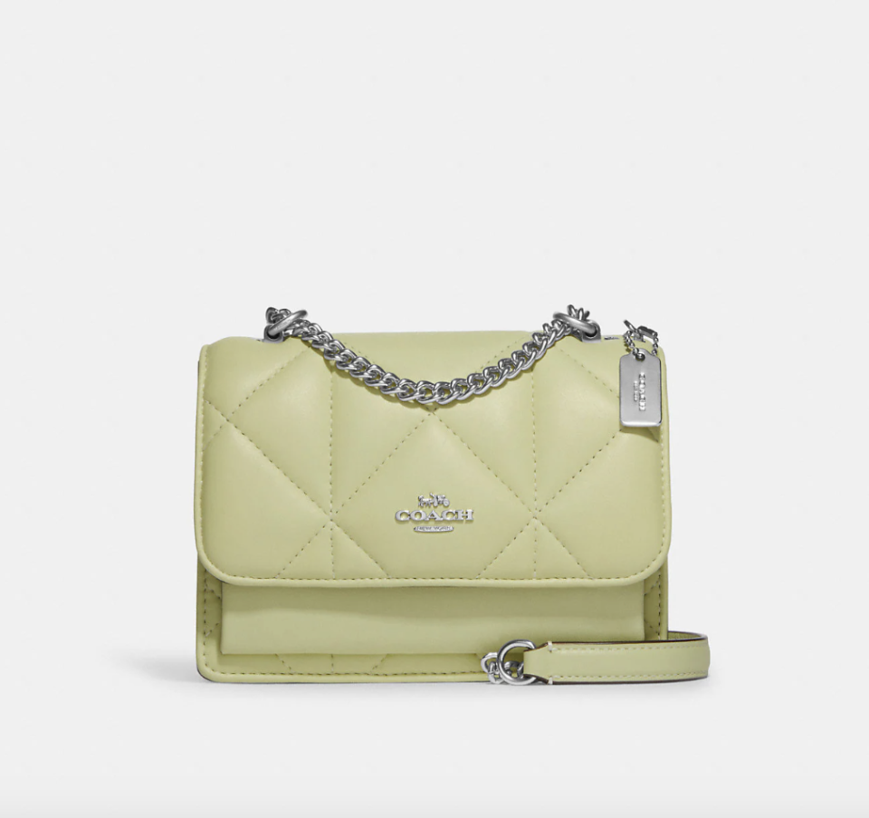 Mini Klare Crossbody with Puffy Diamond Quilting (photo via Coach Outlet)