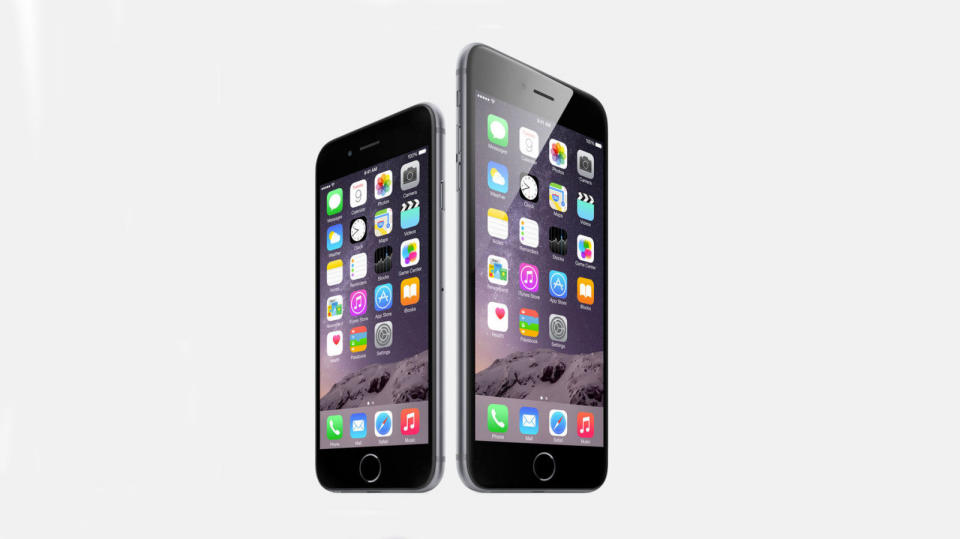 <p>The first time Apple debuted two flagship phones simultaneously, the 5.5-inch iPhone 6 Plus was Apple's answer to increasingly popular phablet lines such as the Samsung Galaxy Note.</p><p>Screen size and resolution aside, the Plus is identical to the iPhone 6 – you'll just need a bit of extra cash and more pocket space.</p>