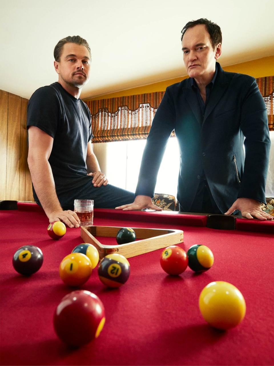 Leonardo DiCaprio and Quentin Tarantino