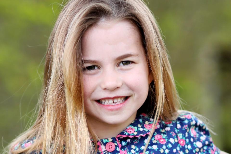 Princess Charlotte has been helping out with the Big Butterfly Count (Duchess of Cambridge/PA) (PA Media)