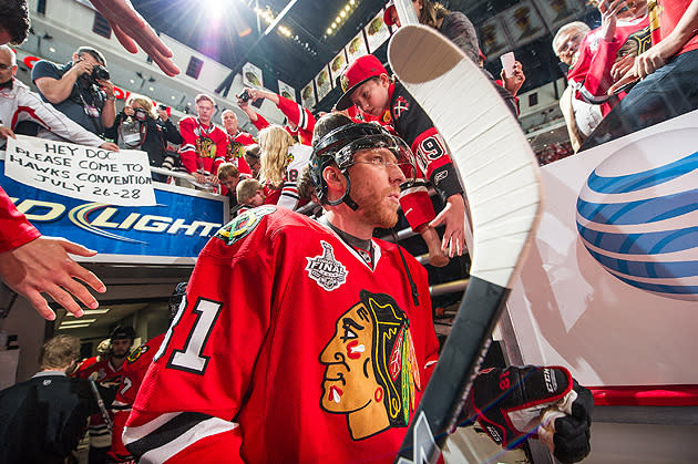 Blackhawks forward Marian Hossa one of the best