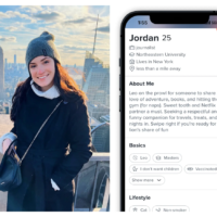 Ich habe das KI-gestützte Tool auch gebeten, eine Tinder-Bio zu schreiben